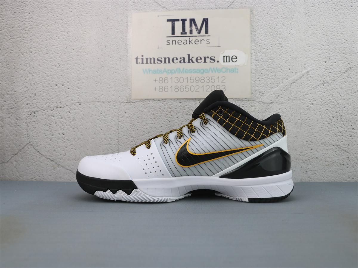 GX Batch Nike Kobe 4 Protro White Black Del Sol AV6339-101